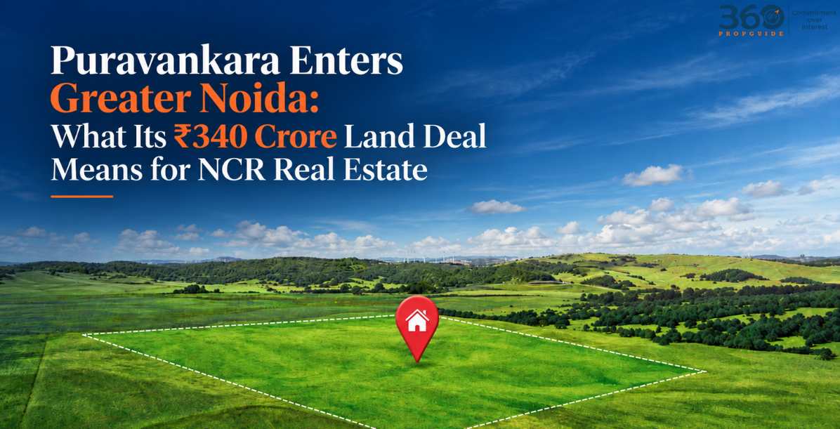 Puravankara Enters Greater Noida: What Its ₹340 Crore Land Deal Means for NCR Real Estate